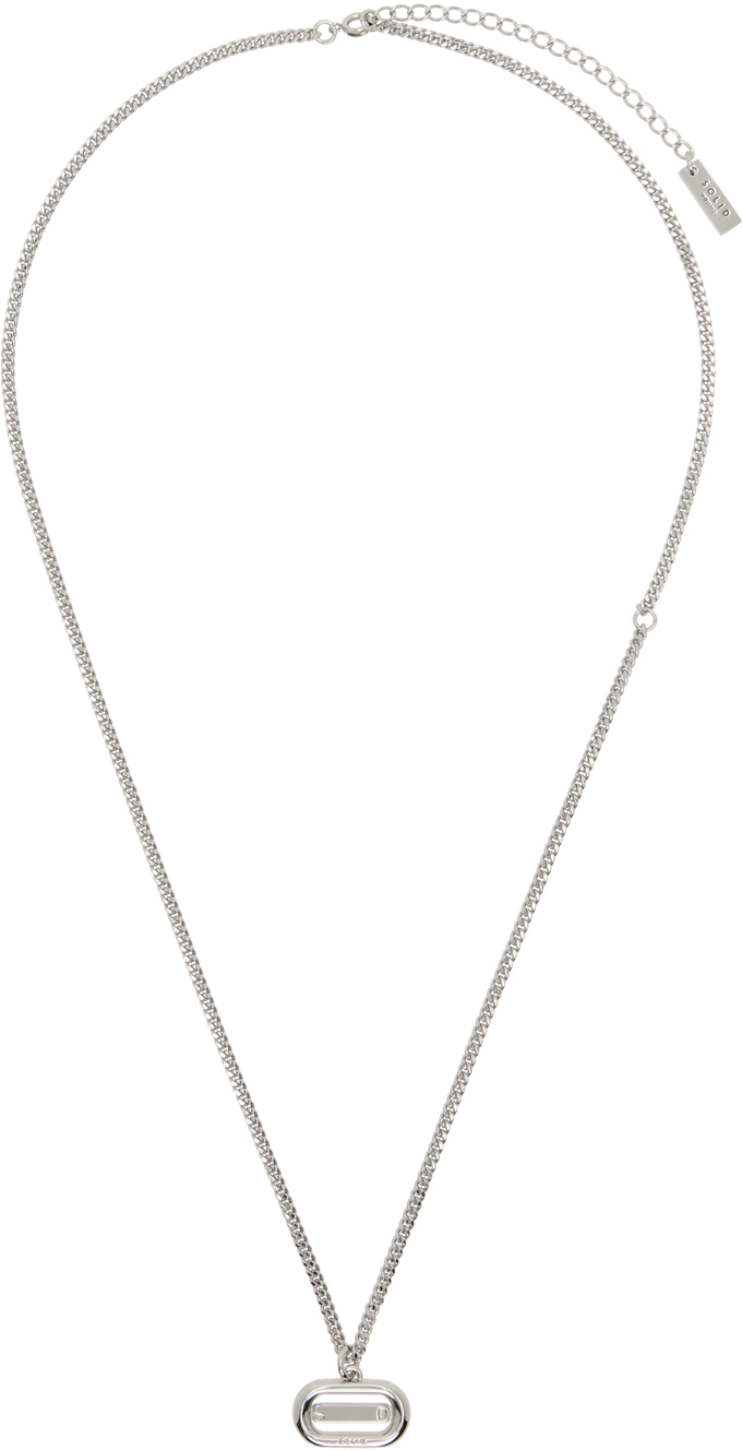 Shop Solid Homme Silver Pendant Necklace In 927t Multy