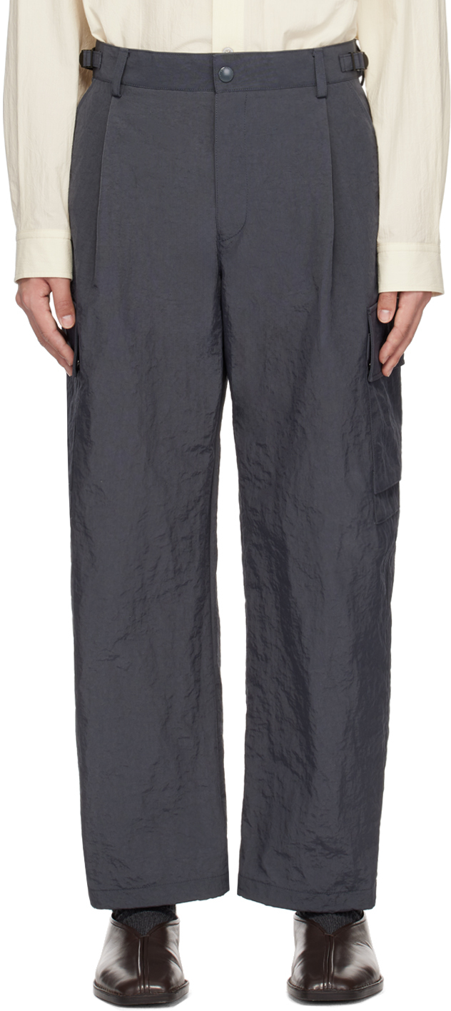 Gray Cinch Cargo Pants