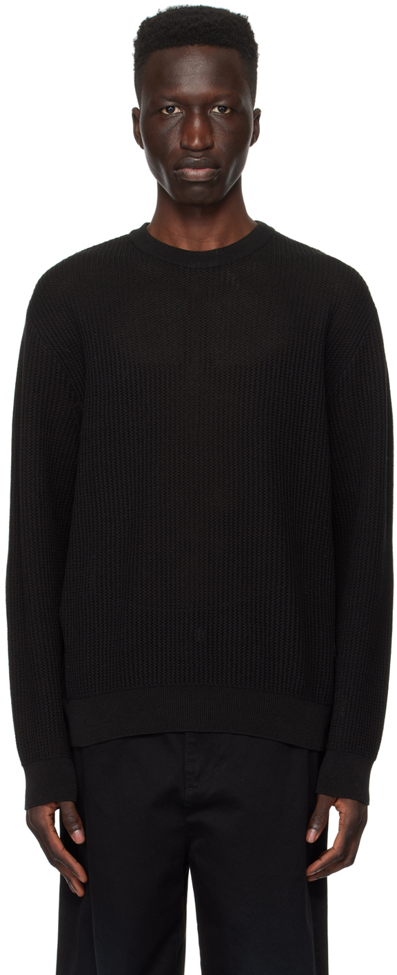 Black Crewneck Sweater