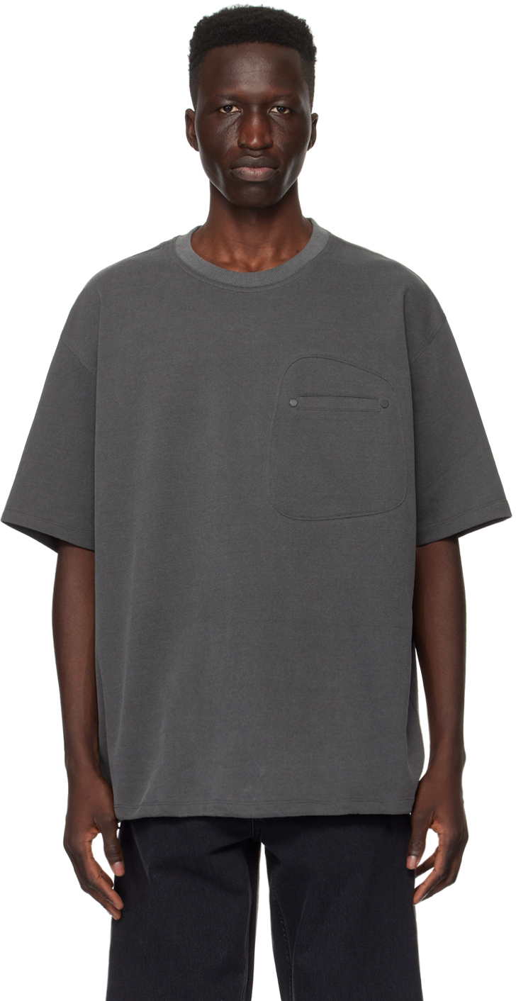 Gray Pocket T-Shirt