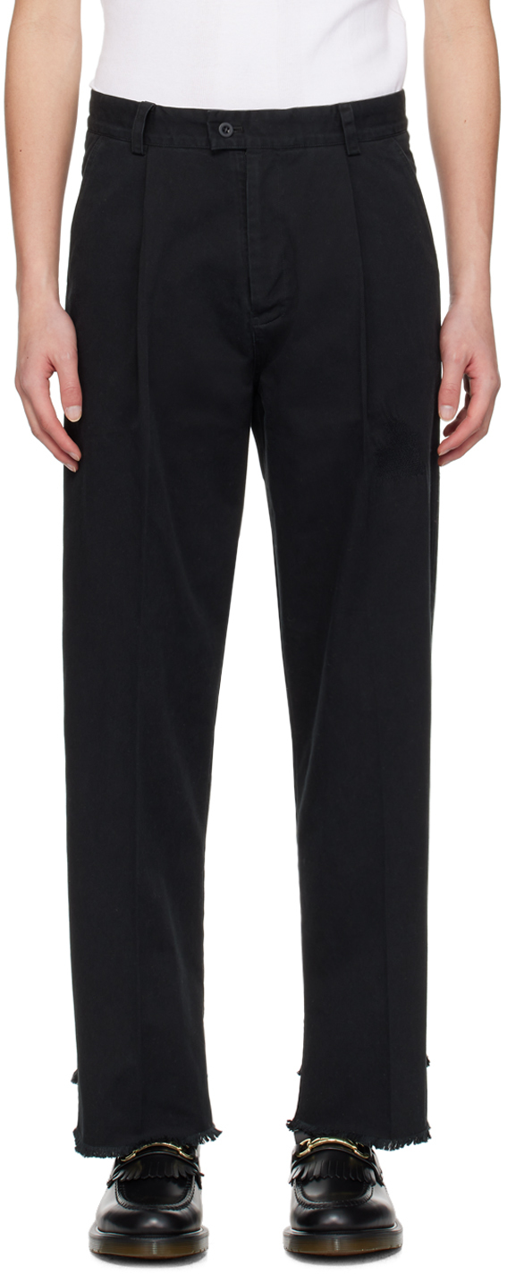Rice Nine Ten Black Cover Up Trousers