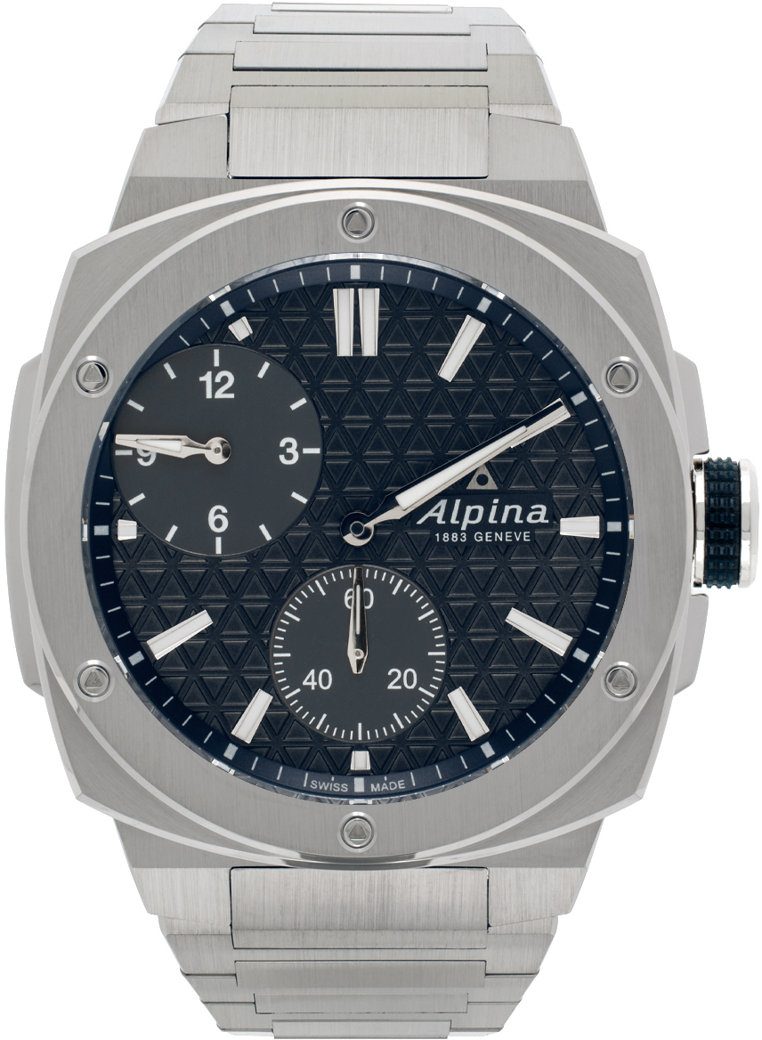 Alpina Silver Limited Edition Alpiner Extreme Regulator Automatic Watch In Silver Stone