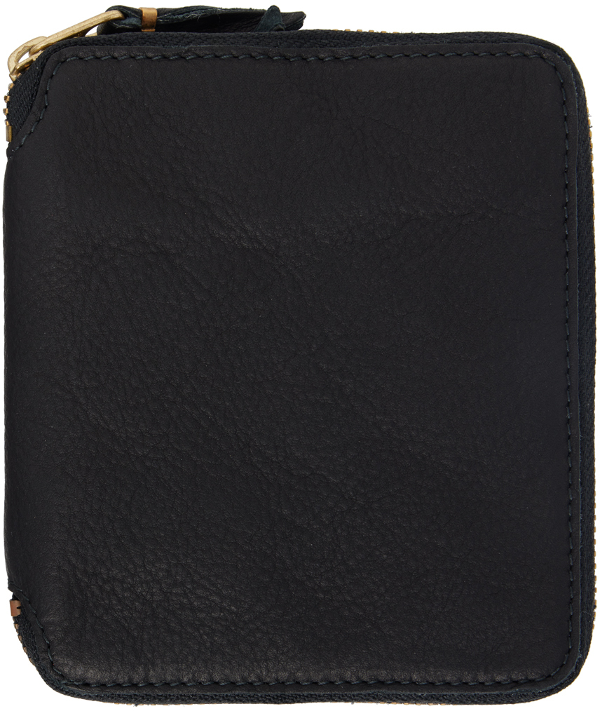 Comme Des Garçons Black Calfskin Wallet