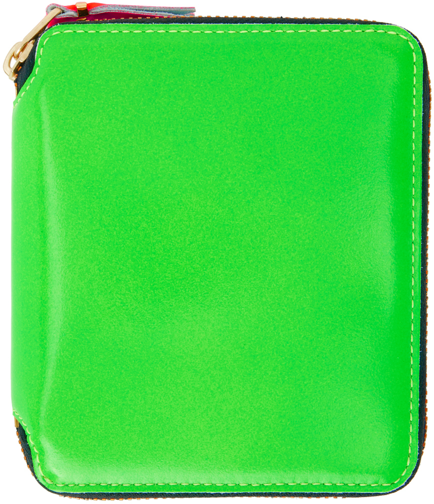 Green Super Fluo Line Wallet
