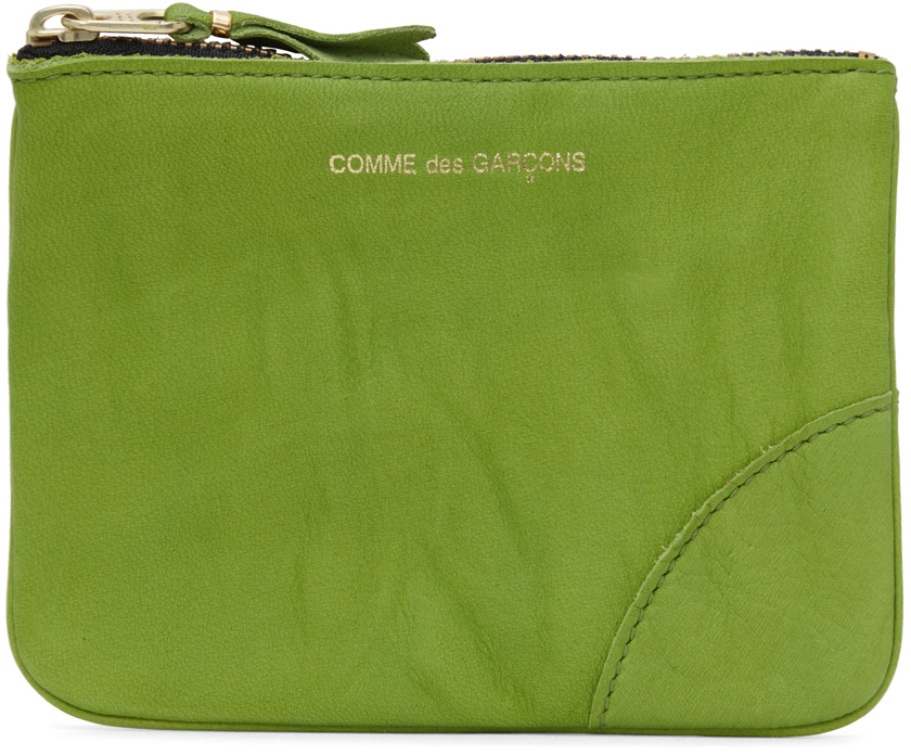 Green Washed Pouch