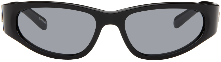 Black Slim Sunglasses