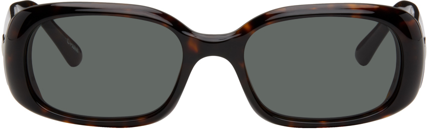 Chimi Brown Lax Sunglasses In Black