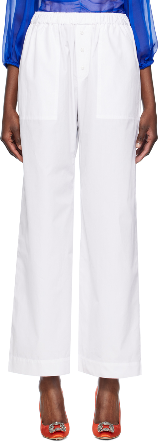 White Zachariah Trousers
