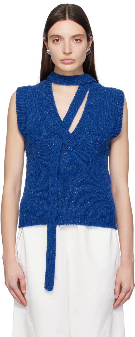 Blue Rosemarie Vest