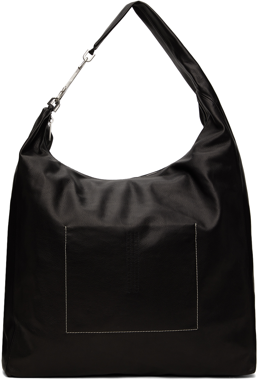 Black Cerberus Tote by Rick Owens on Sale