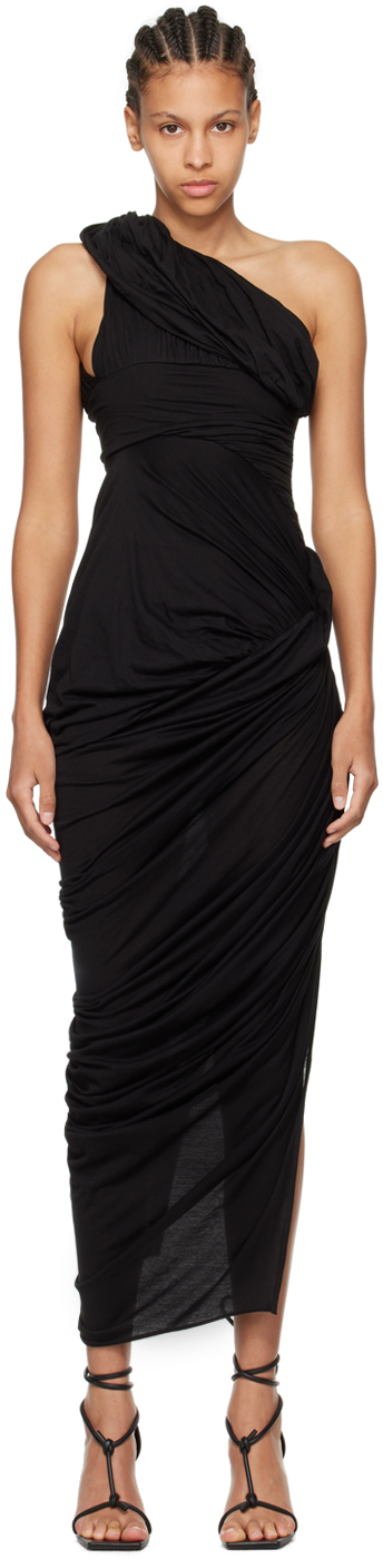 【関税込み】Rick Owens ブラック Lido ミディアムドレス Rick Owens Lido Dress | Black | FARFETCH