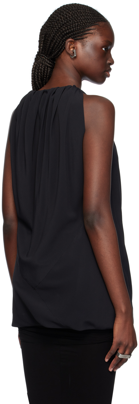 Rick Owens Black Lido Bag Tank Top In 09 Black