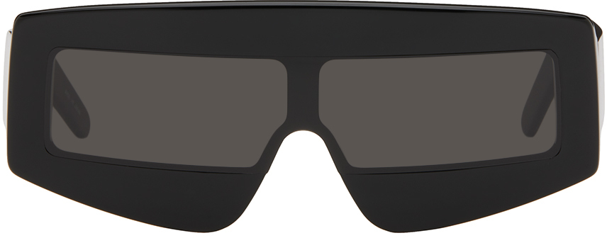 Rick Owens: Black Phleg Sunglasses | SSENSE