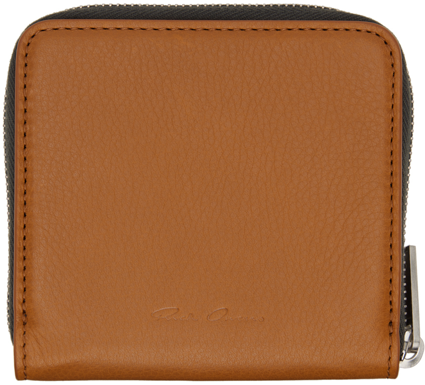 Orange Zipped Wallet