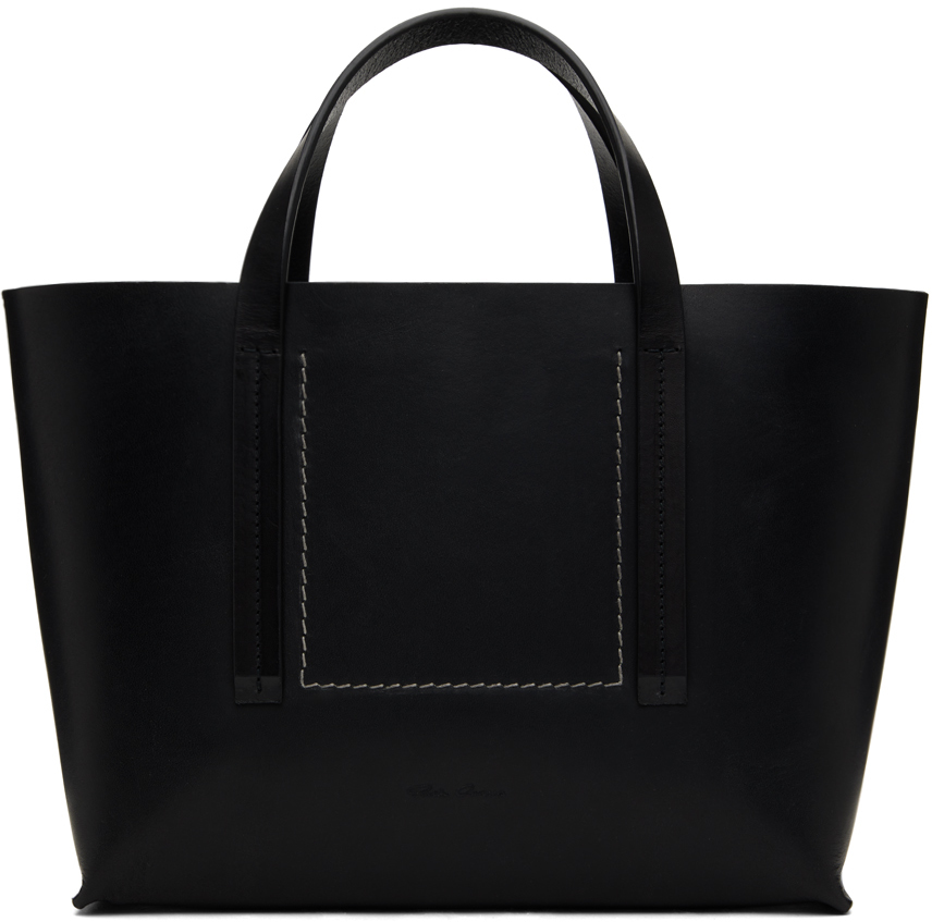 Black Mini Shopper Tote