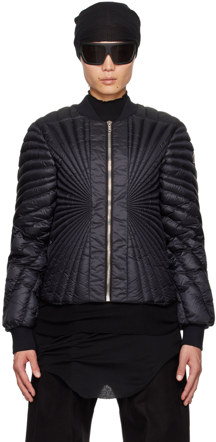 Moncler + Rick Owens Black Radiance Down Jacket