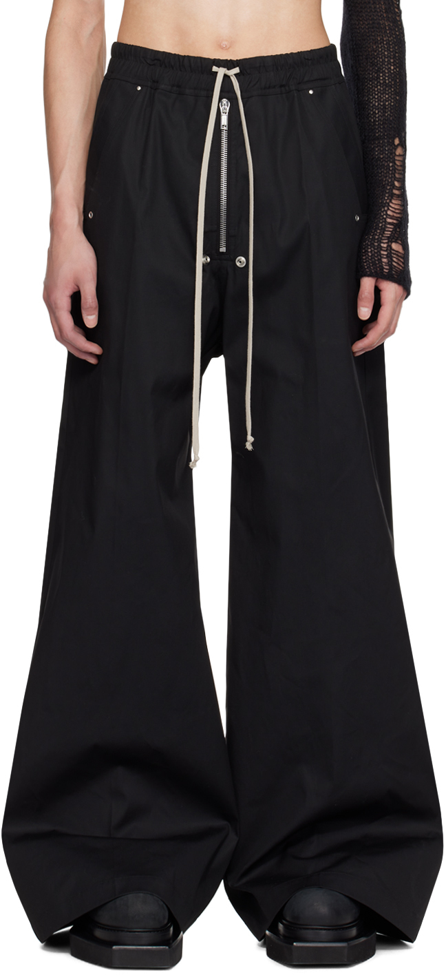 Rick Owens: Black Bela Trousers | SSENSE