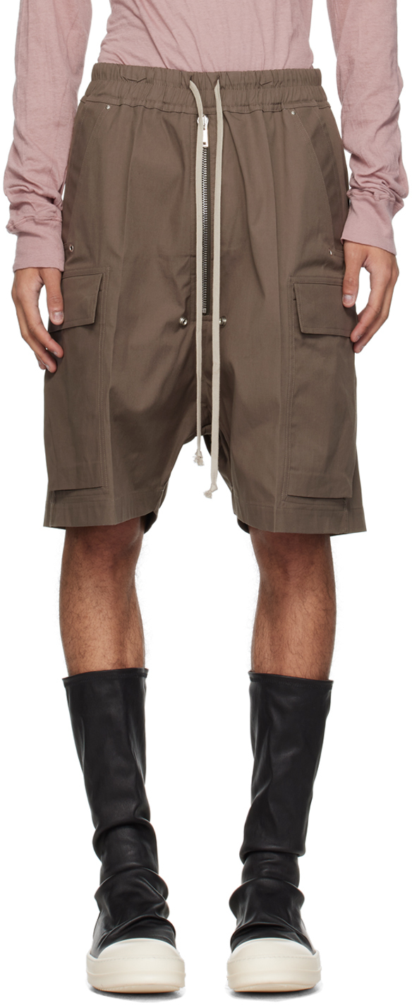 Gray Cargobela Shorts