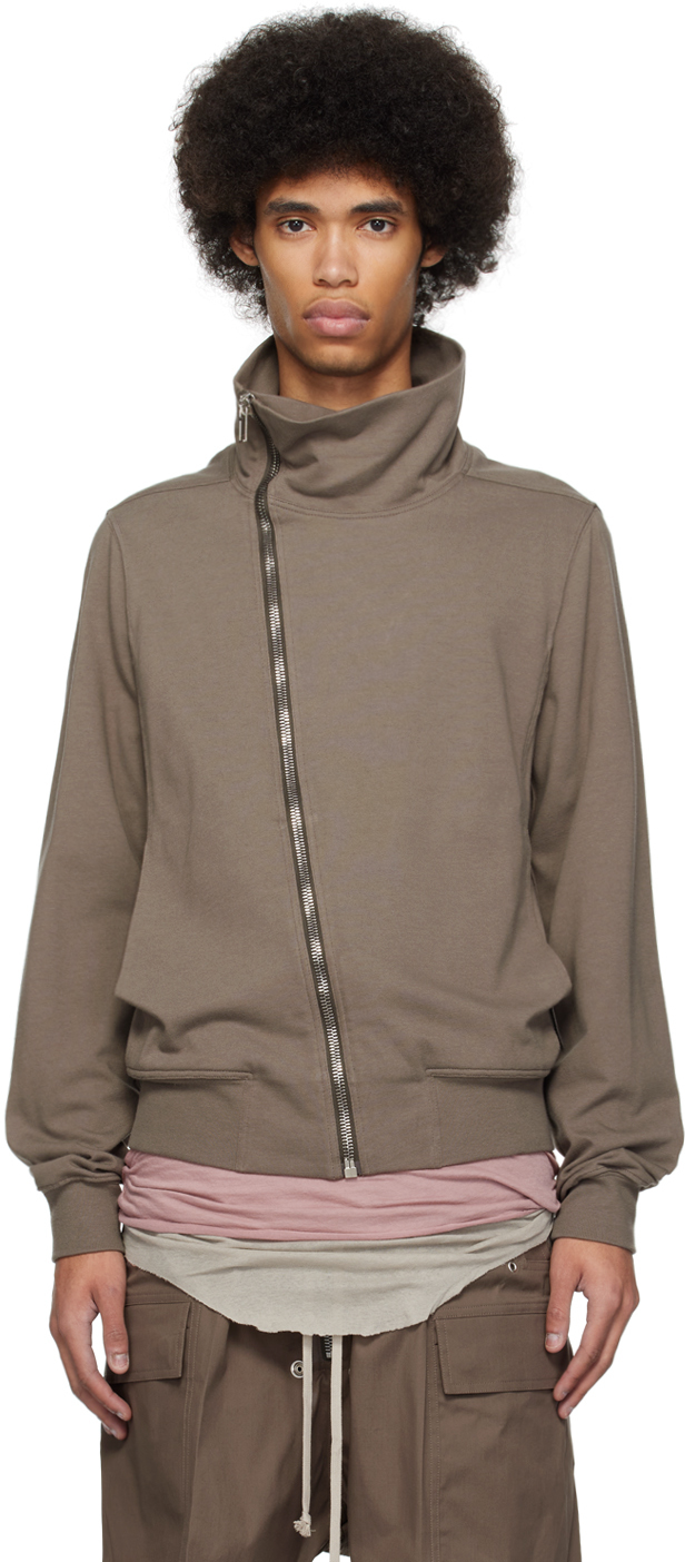 Gray Bauhaus Sweatshirt by Rick Owens on Sale