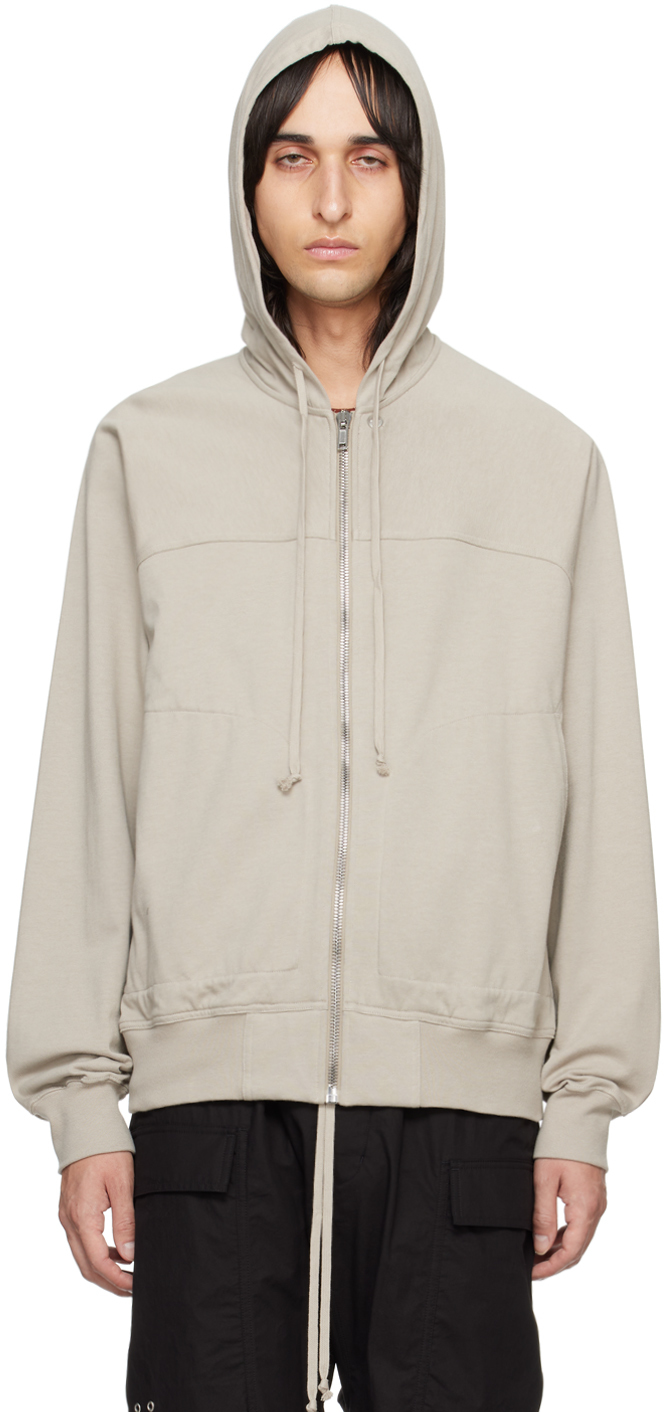 【関税込み】Rick Owens オフホワイト Windbreaker フーディ Rick Owensのオフホワイト Windbreaker フーディがセール中