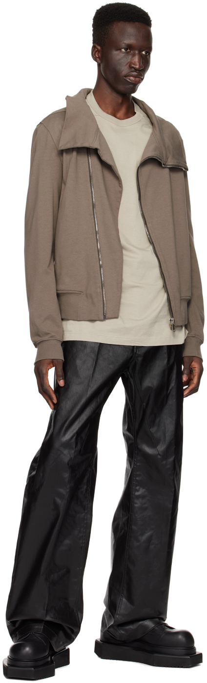 Rick Owens Level Langarmshirt In 08 Pearl