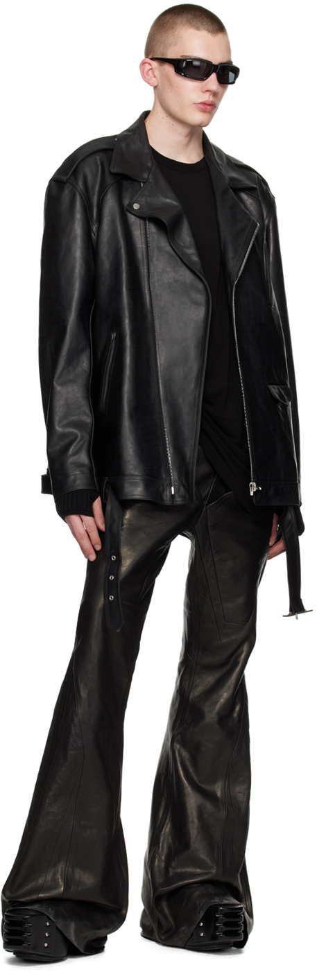 Rick Owens Black Crewneck T-shirt In 09 Black