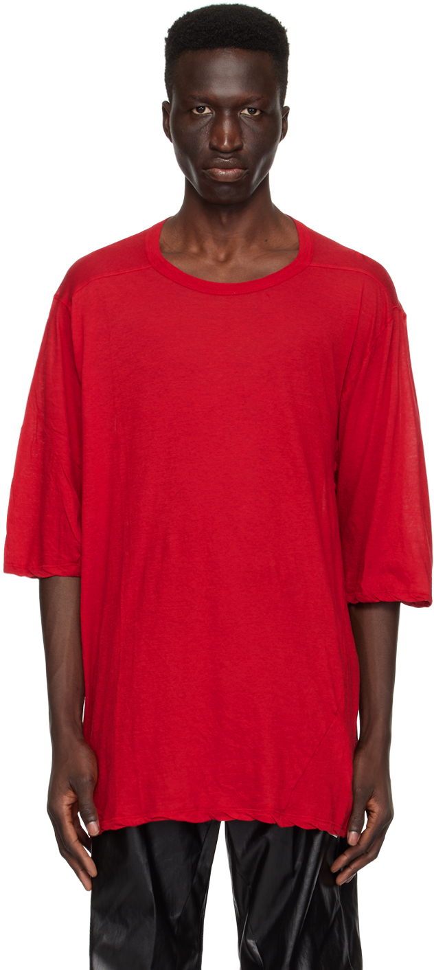 【送料&関税込】Rick Owens Short-sleeved Crewneck T-shirt 19494325_43474344_600.jpg