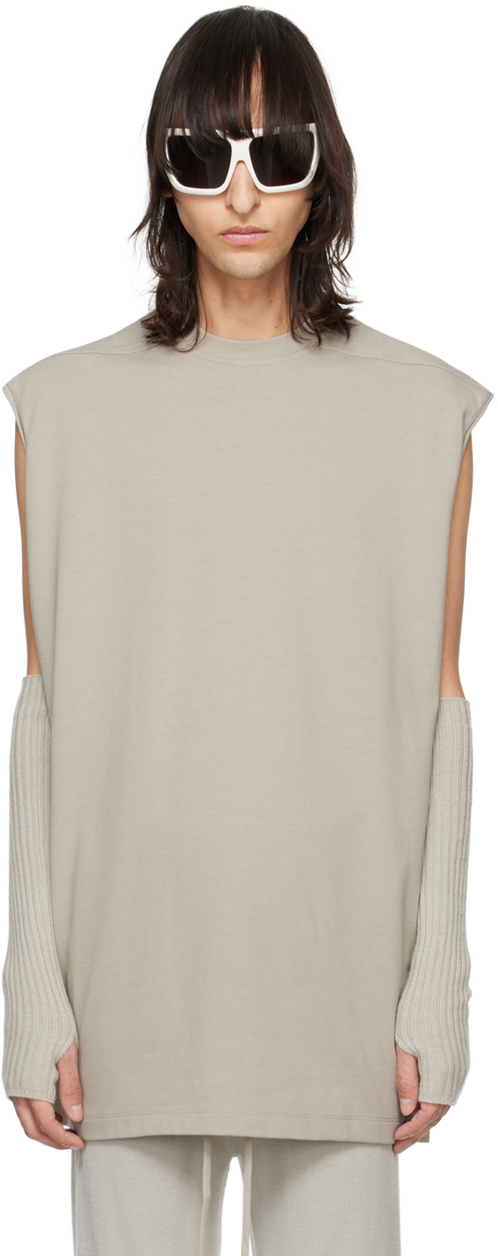 Rick Owens: オフホワイト Tarp Tシャツ | SSENSE 日本