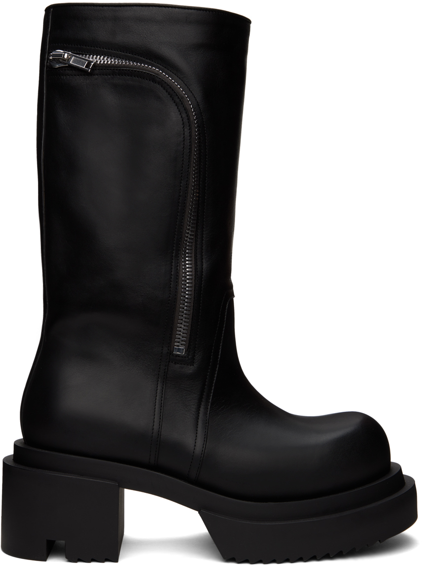 Black Bauhaus Bogun Boots