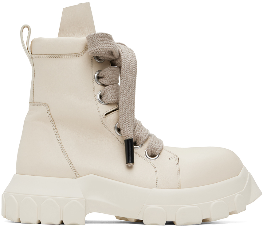 Off-White Jumbo Laced Bozo Tractor Boots