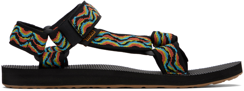 Shop Teva Multicolor Original Universal Revive Sandals In 80s Archival Reviva