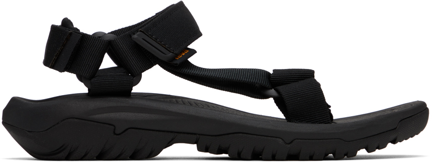 Shop Teva Black Hurricane Xlt2 Sandals