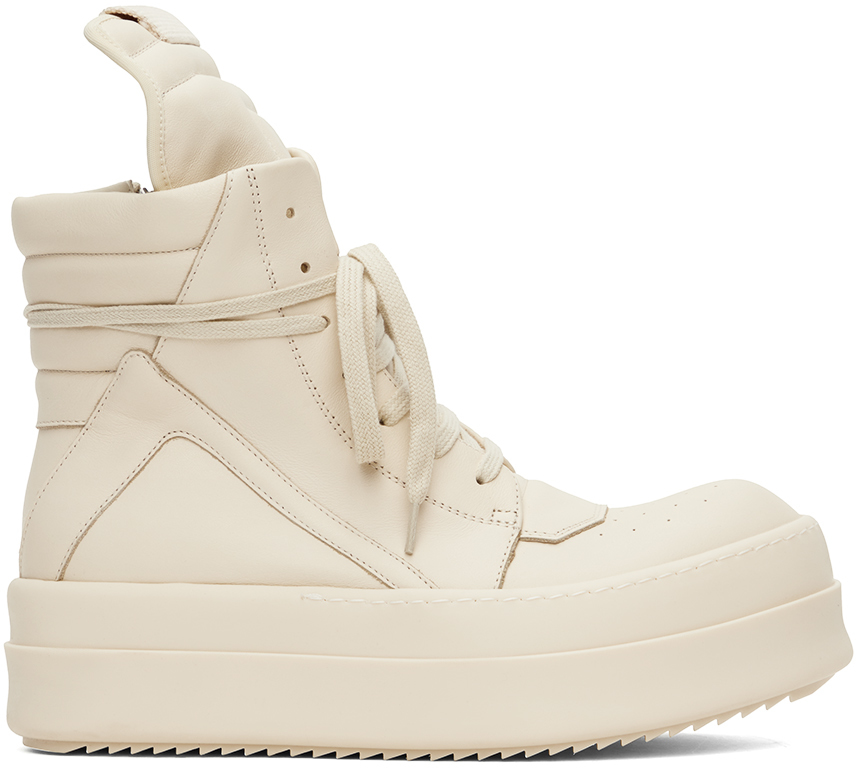 OffWhite Mega Bumper Geobasket Sneakers by Rick Owens on Sale
