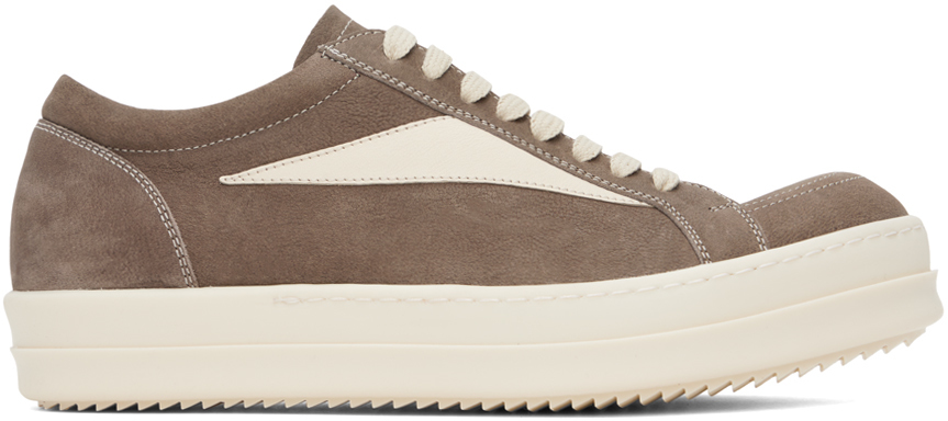 Rick Owens: Gray Vintage Sneaks Sneakers | SSENSE Canada