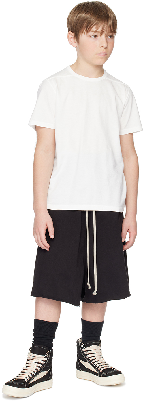 Rick Owens Kids Off-white Level T-shirt In 11 Milk