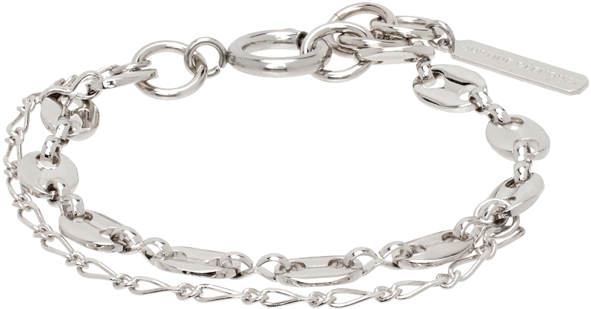 Silver Alexis Bracelet by Justine Clenquet on Sale