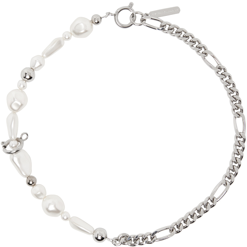 Justine Clenquet Silver Charly Choker In Palladium