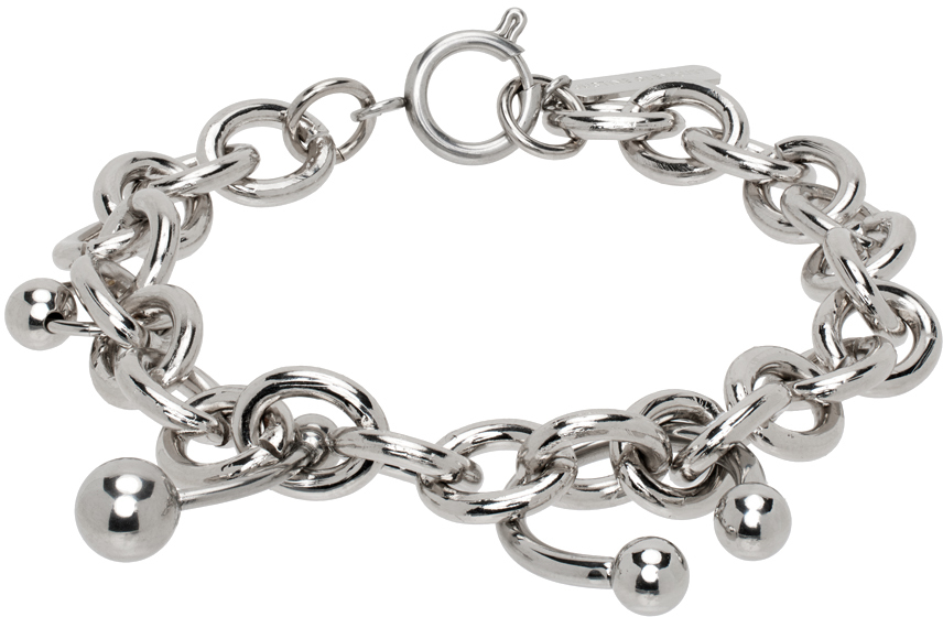 Silver Holly Bracelet