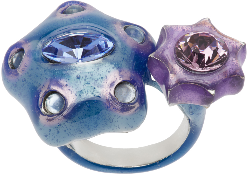 Blue & Purple Starlet Ring