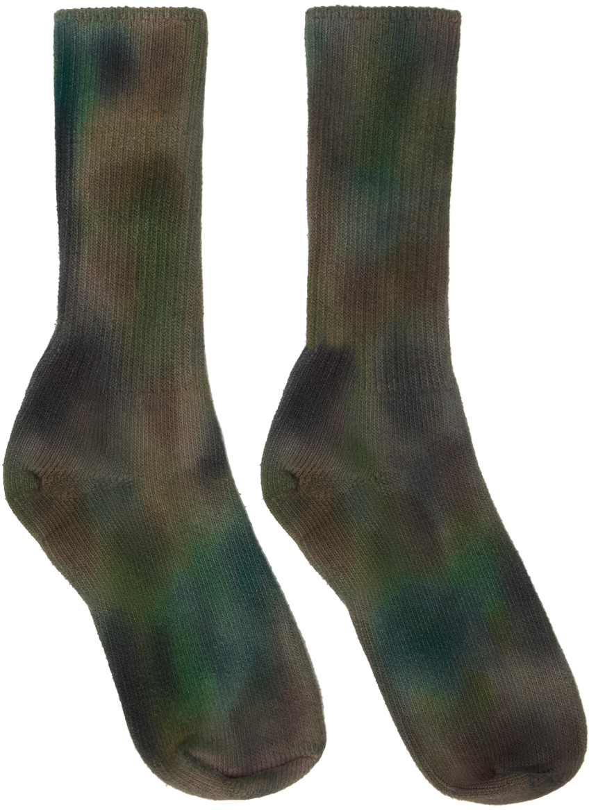 Khaki Aurora Socks