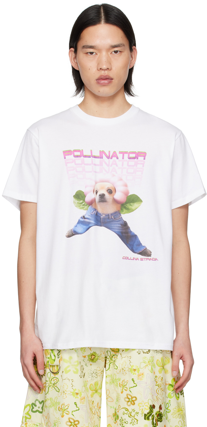 White 'Pollinator' T-Shirt