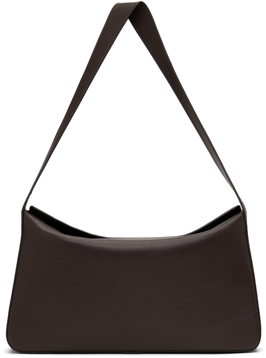 Aesther Ekme Ssense Exclusive Brown Soft Baguette Bag In Tabacco