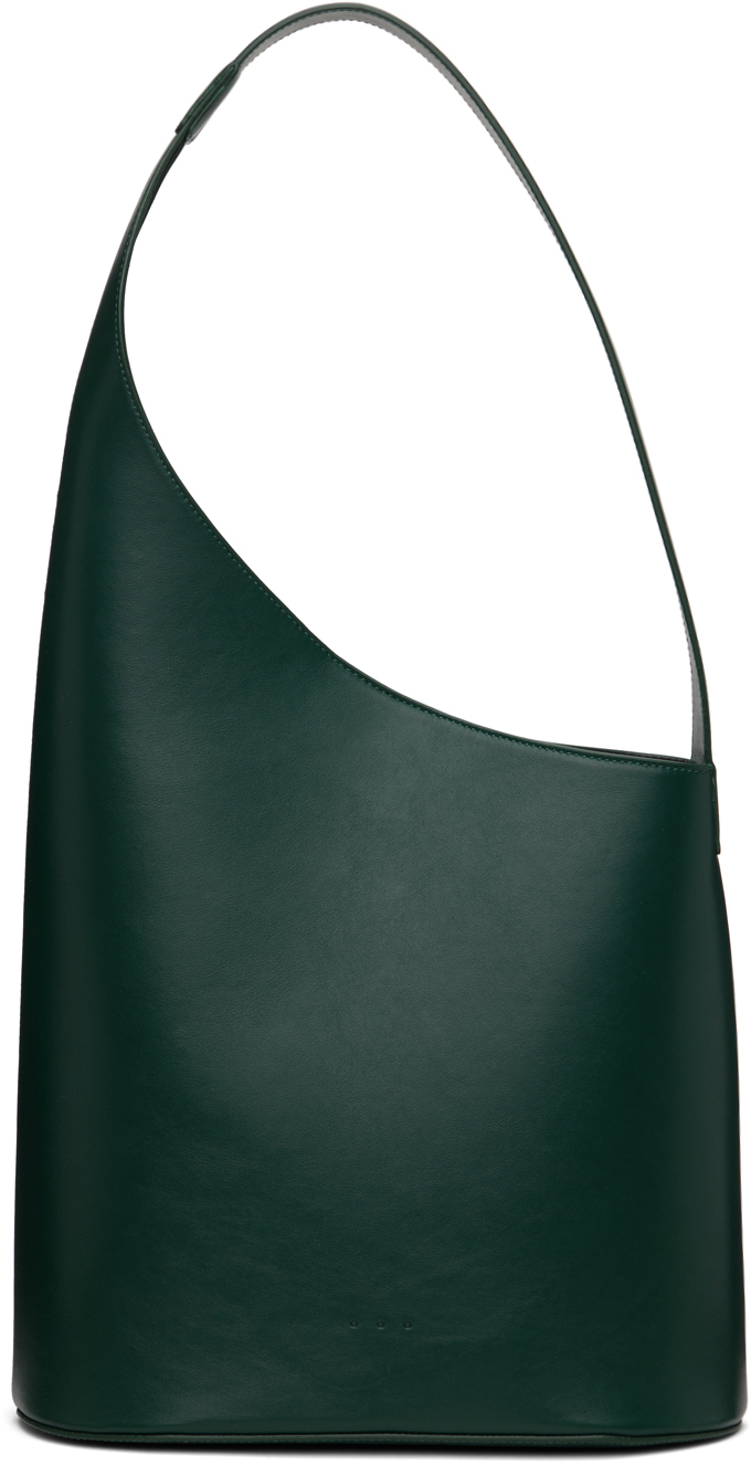 Aesther Ekme Green Lune Tote In 211 Serpentine