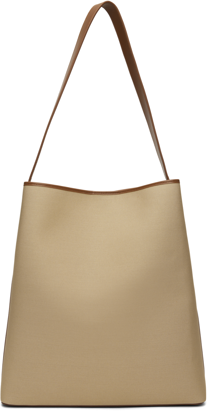 Shop Aesther Ekme Beige Sac Tote In 213 Canvas