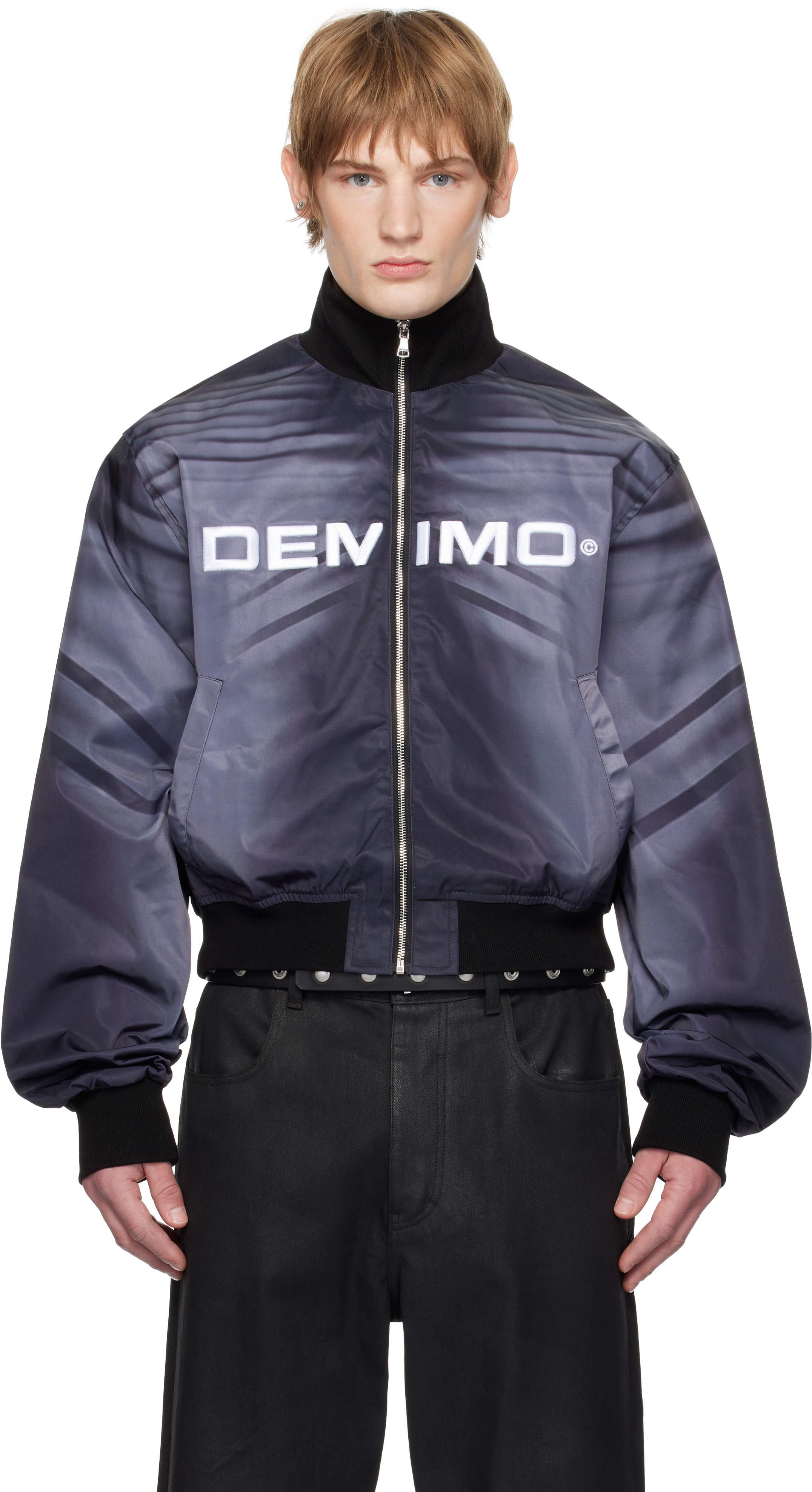 Black 'Demmo' Track Jacket