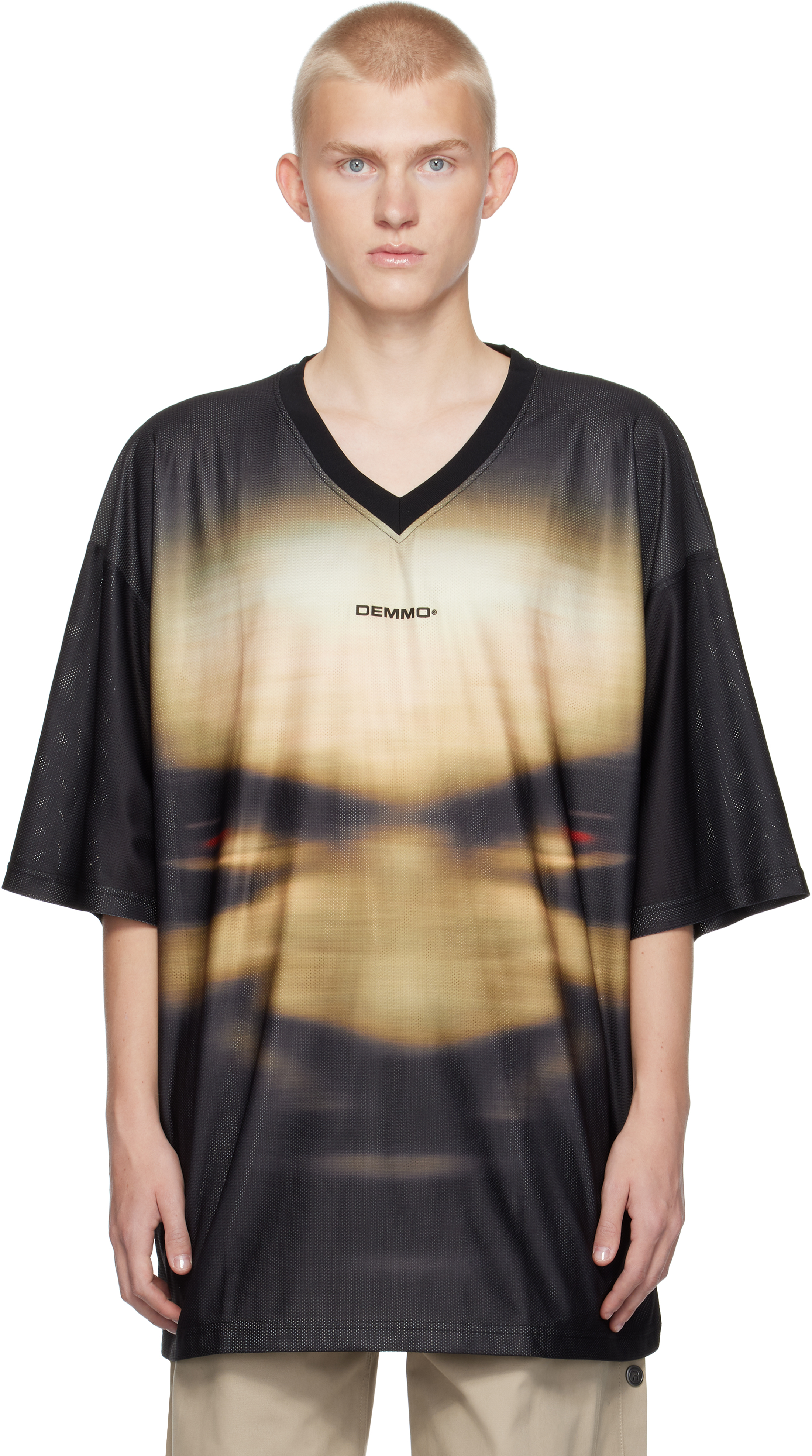 DEMMO BLACK HANNIBAL JERSEY T-SHIRT 