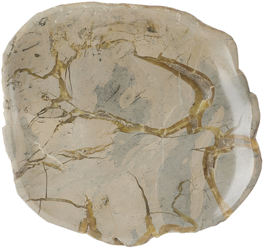 Blue Jasper Stone Large Dish by Soho Home | SSENSE