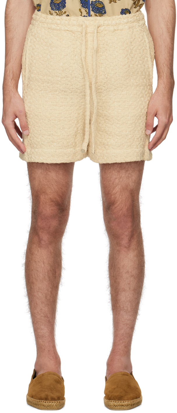 Off-White Drawstring Shorts