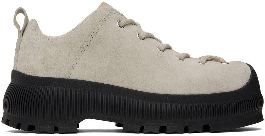 Gray Low-Top Sneakers by Jil Sander on Sale