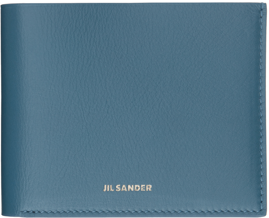 Jil Sander Blue Origami Wallet